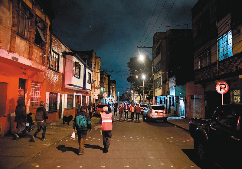 Operativo en el Barrio San Bernardo