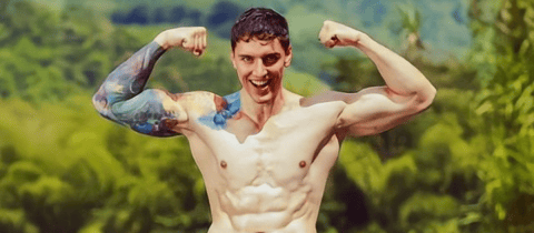 Galería: las cinco fotos más sexis de Camilo Bogdan, del Desafío The Box 2023