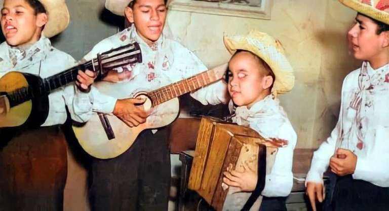 Alfredo Gutiérrez, el 'Niño prodigio' del acordeón.