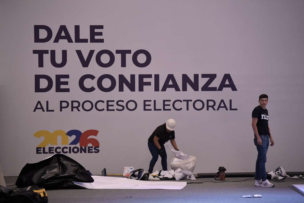 Preparación y montaje para las elecciones legislativas y consultas interpartidistas del 8 de Marzo 2026.