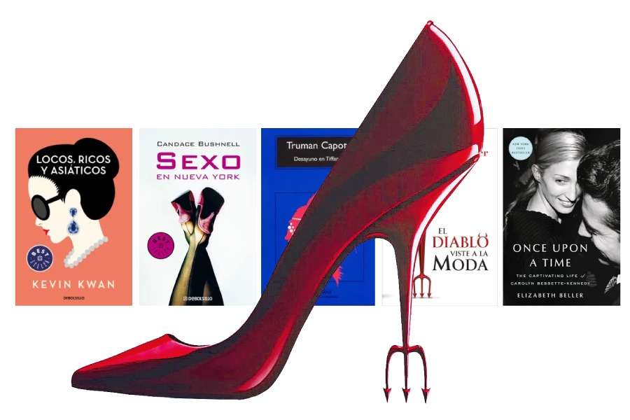 Cinco libros que abordan diferentes miradas de la moda y que fueron adaptados a películas y series.