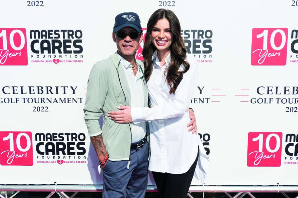 A Marc Anthony y Nadia Ferreira los tienen sin cuidado  los 31 años que tienen de diferencia.