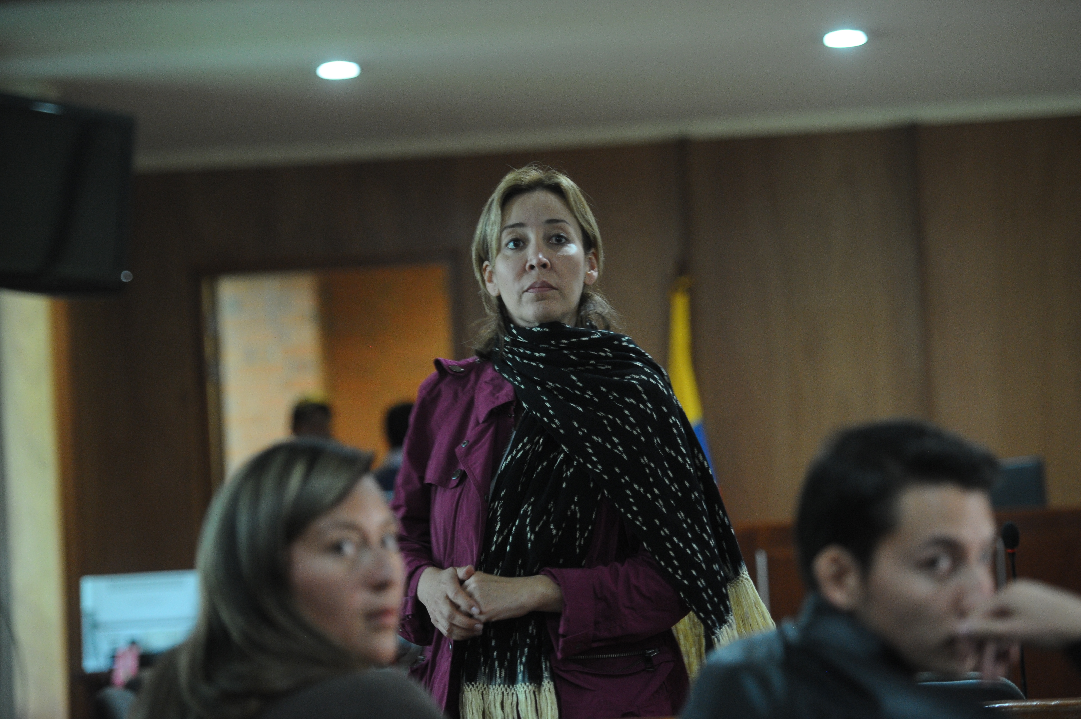 Exfiscal de Justicia y Paz, en audiencia