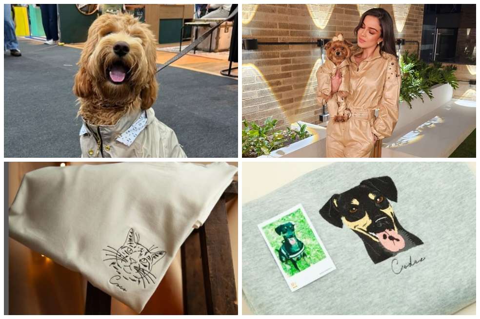 Algunos de los diseños de las marcas enfocadas en mascotas. / Cortesía