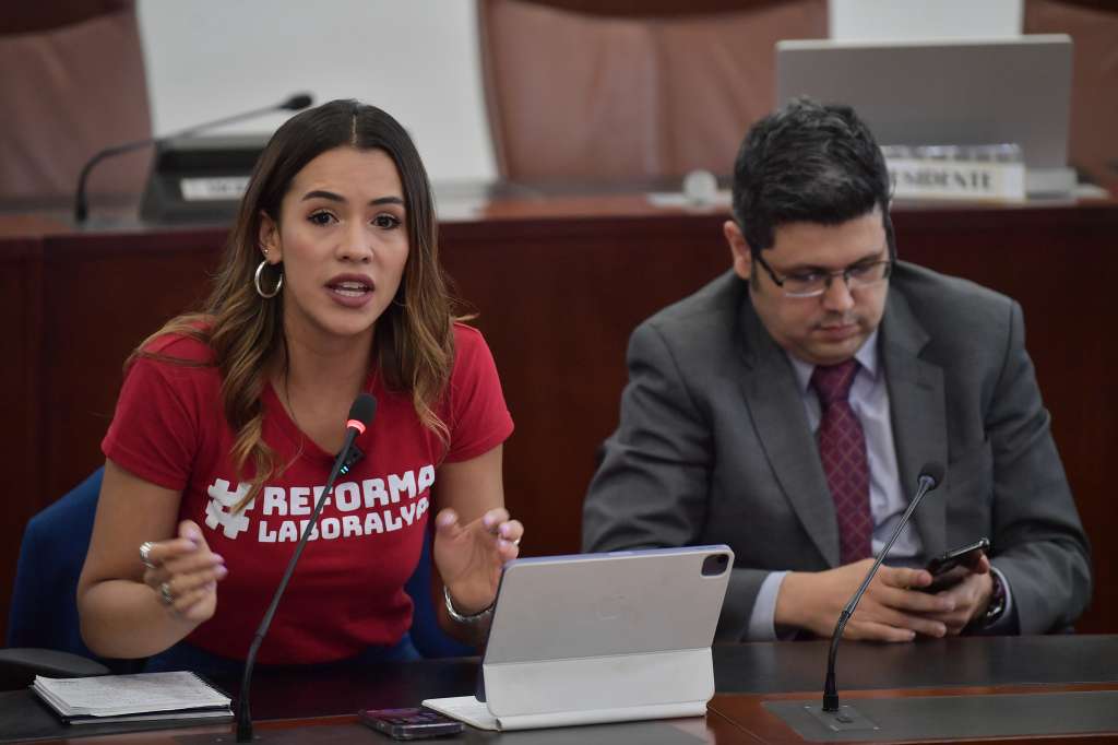 María Fernanda Carrascal, miembro de la Cámara de Representantes de Colombia por el partido Colombia Humana y coordinadora ponente de la reforma laboral.