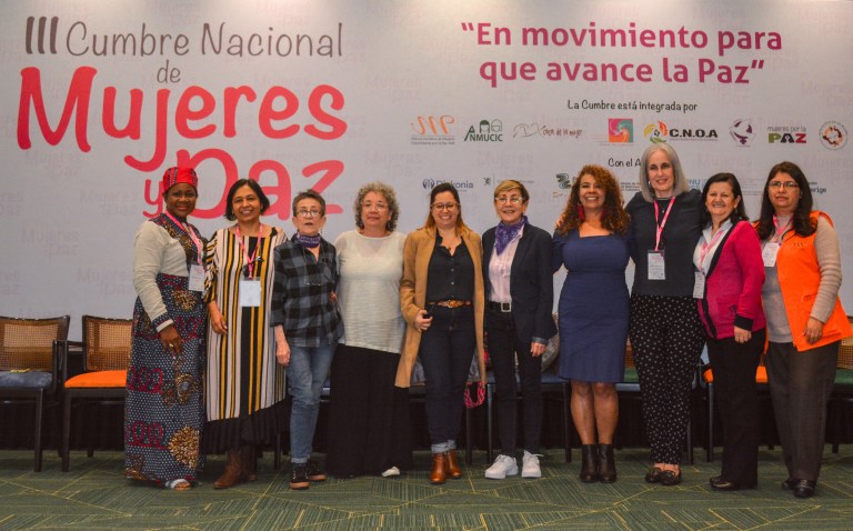 “Ser pactantes y no pactadas”: la lucha de la Cumbre Nacional de Mujeres y Paz