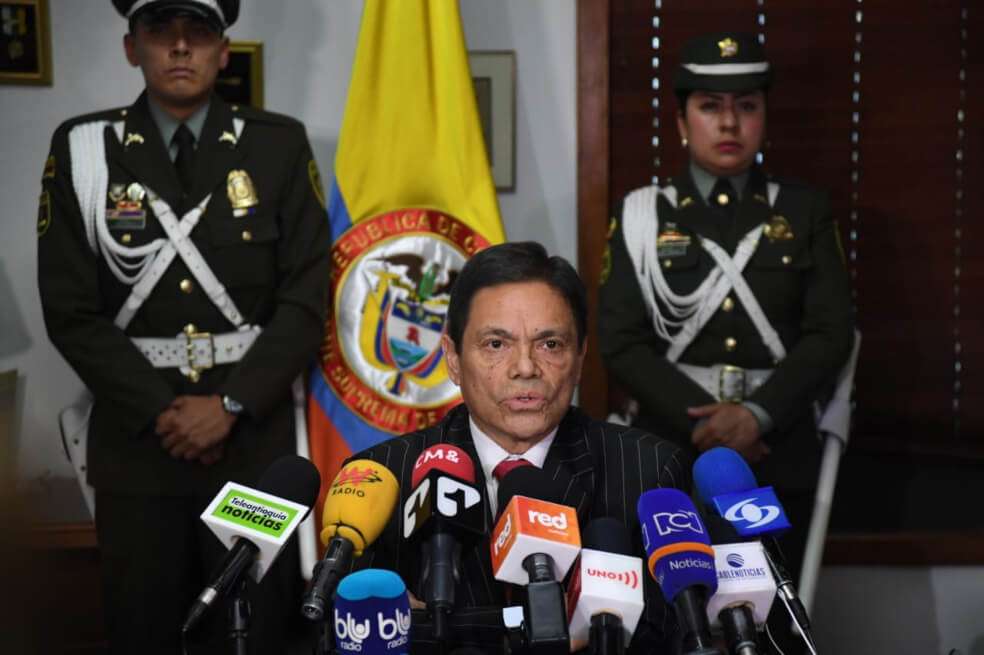 José Francisco Acuña, presidente encargado de la Corte Suprema. / Gustavo Torrijos - El Espectador