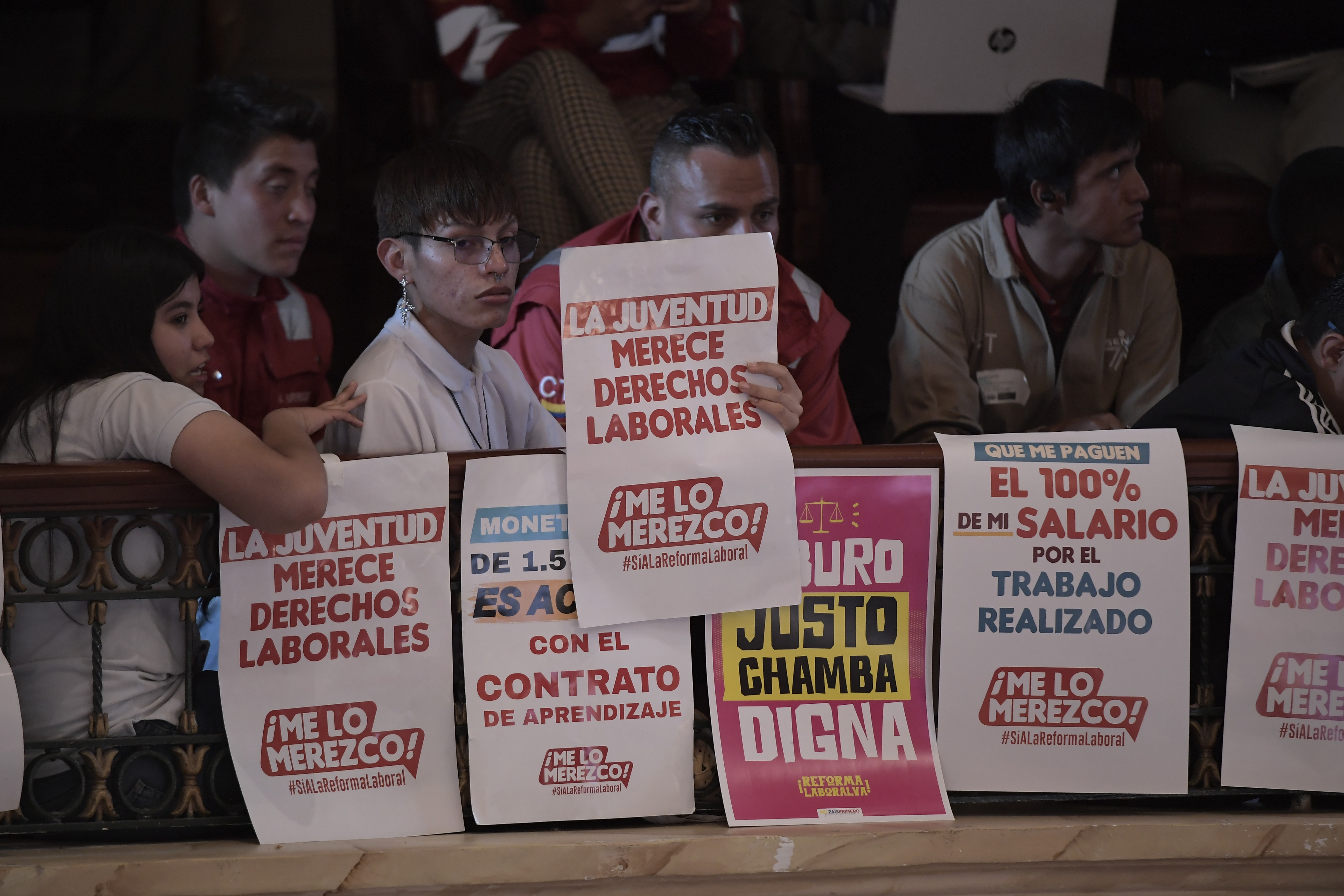 Debate de la reforma laboral en la Cámara de Representantes.