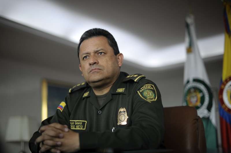 Jorge Hernando Nieto, director de la Policía. / Cristian Garavito