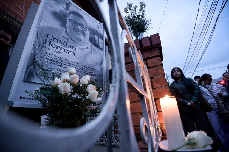 Por la verdad y la justicia: rinden homenaje al periodista Cristian Herrera