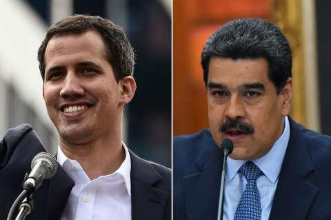 Maduro dice que está dispuesto a reunirse con opositor Juan Guaidó
