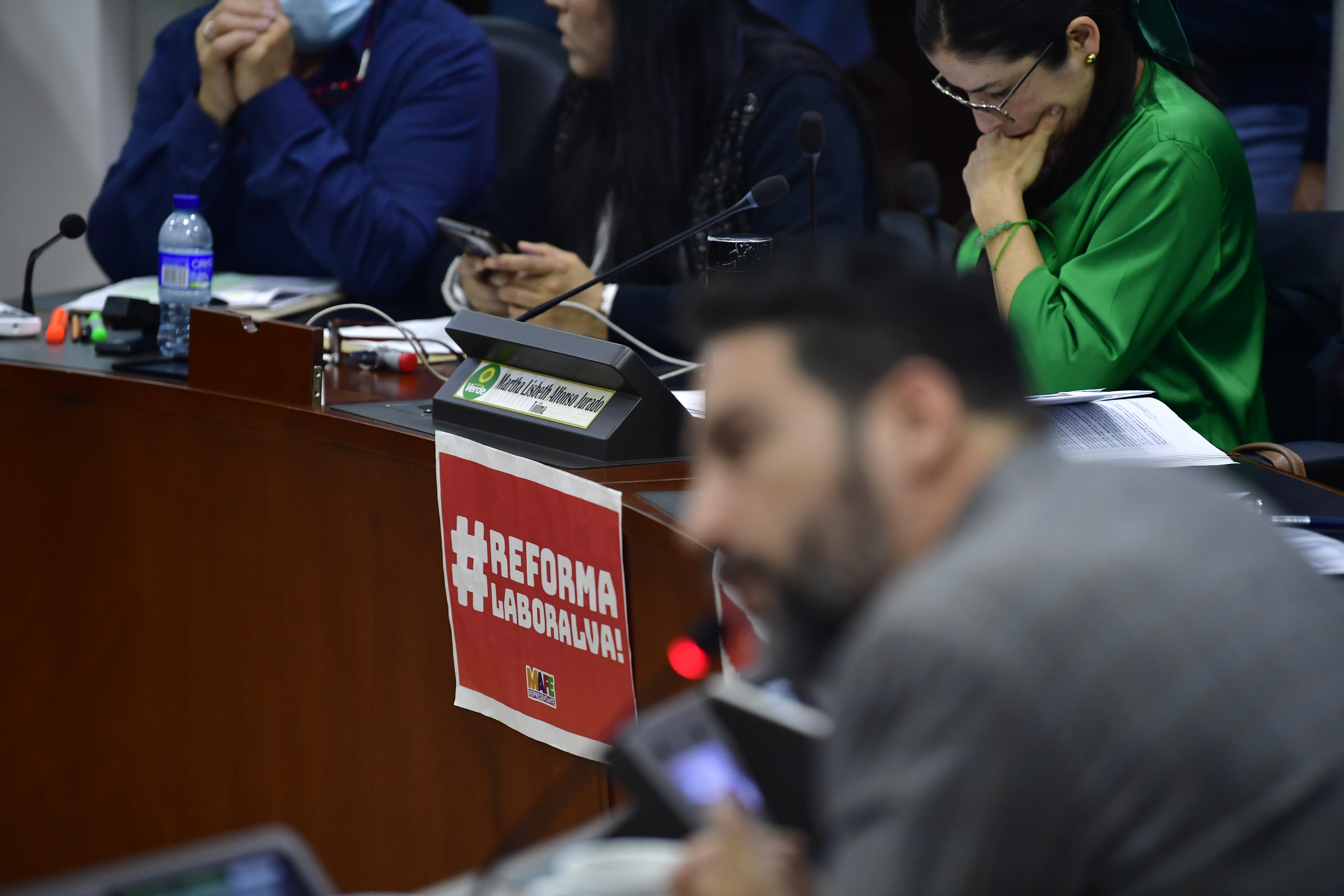 Aspectos de la reforma laboral en la comisión séptima del senado