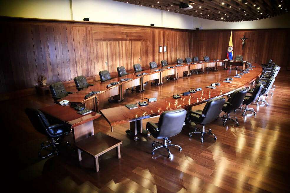 Mañana viernes 28 de febrero, la Sala Plena se reunirá en una reunión extraordinaria para barajar las posibilidades que tienen para completar los ochos despachos vacíos. / Cortesía Corte Suprema de Justicia
