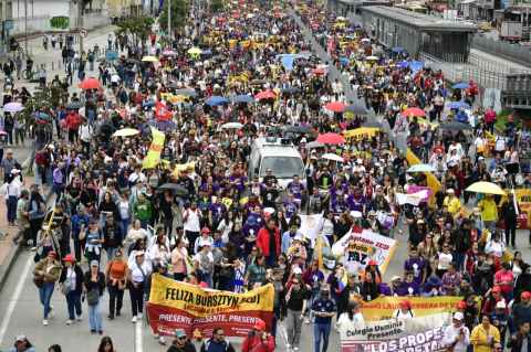 ¿Habrá marchas en Bogotá? Consulte la agenda y las vías que podrían verse afectadas