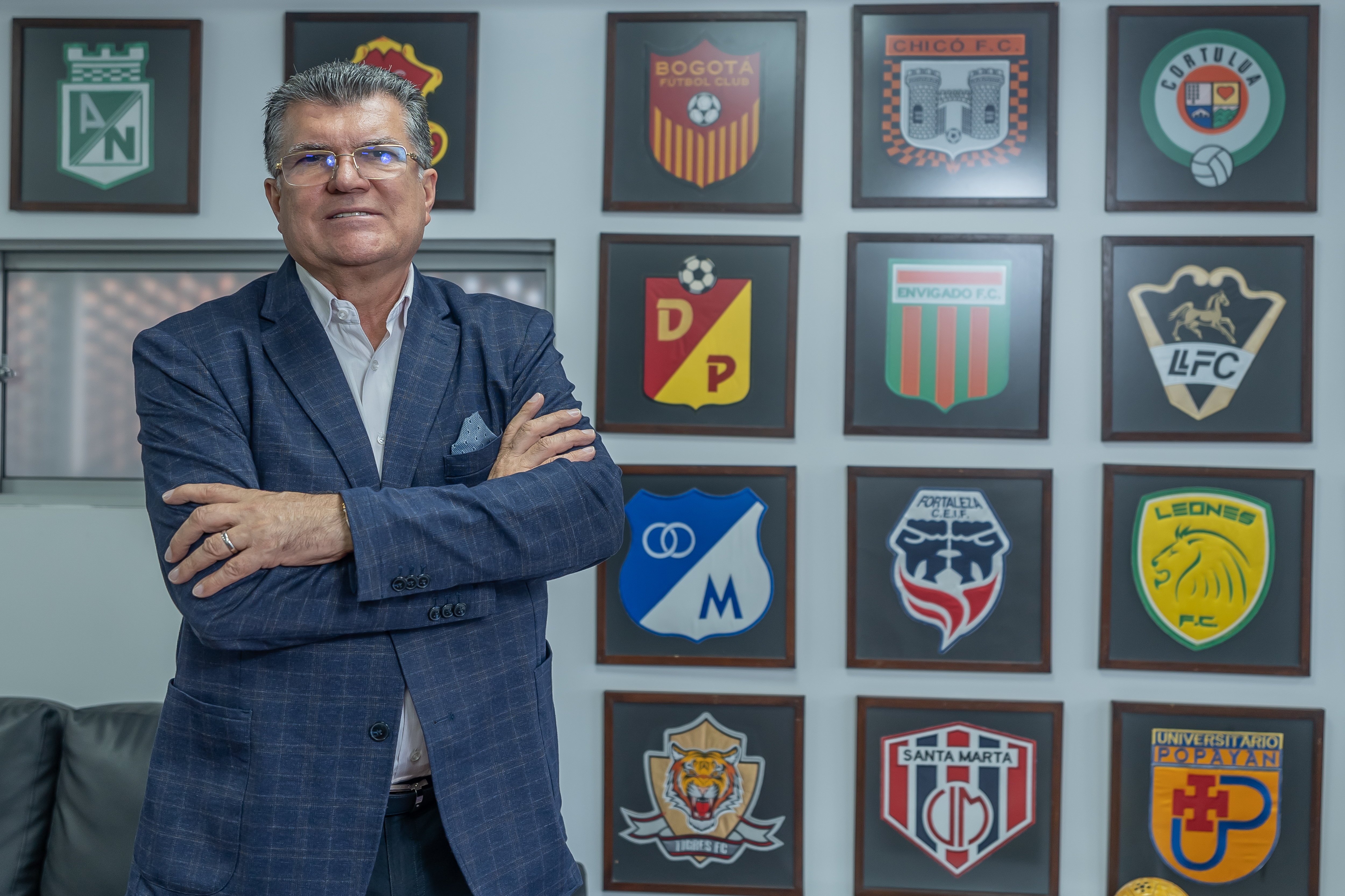 Carlos Mario Zuluaga, presidente de la Dimayor.