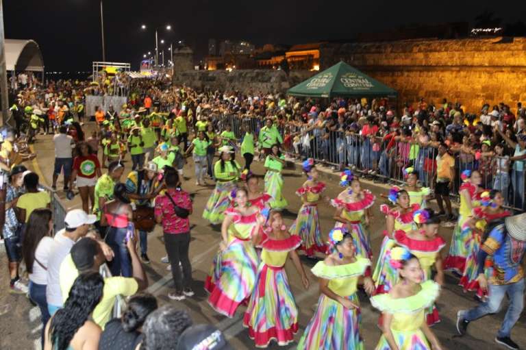 Las calles de Cartagena se vistieron de música, bailes, arte y mucho folclor, en el marco del desfile de las Fiestas de la Independencia 2022.