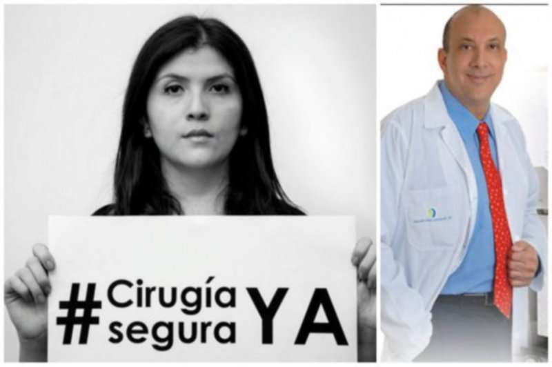 Lorena Beltrán, víctima de una cirugía mal practicada por el médico Francisco Sales Puccini, impulsa un movimiento en redes sociales bajo la consigna “Cirugía segura YA” y esta semana estuvo en la Comisión Séptima del Senado explicando por qué es fundamental endurecer los requisitos para quienes realizan estos procedimientos en el país. / Archivo El Espectador - Twitter @LoreBeltran