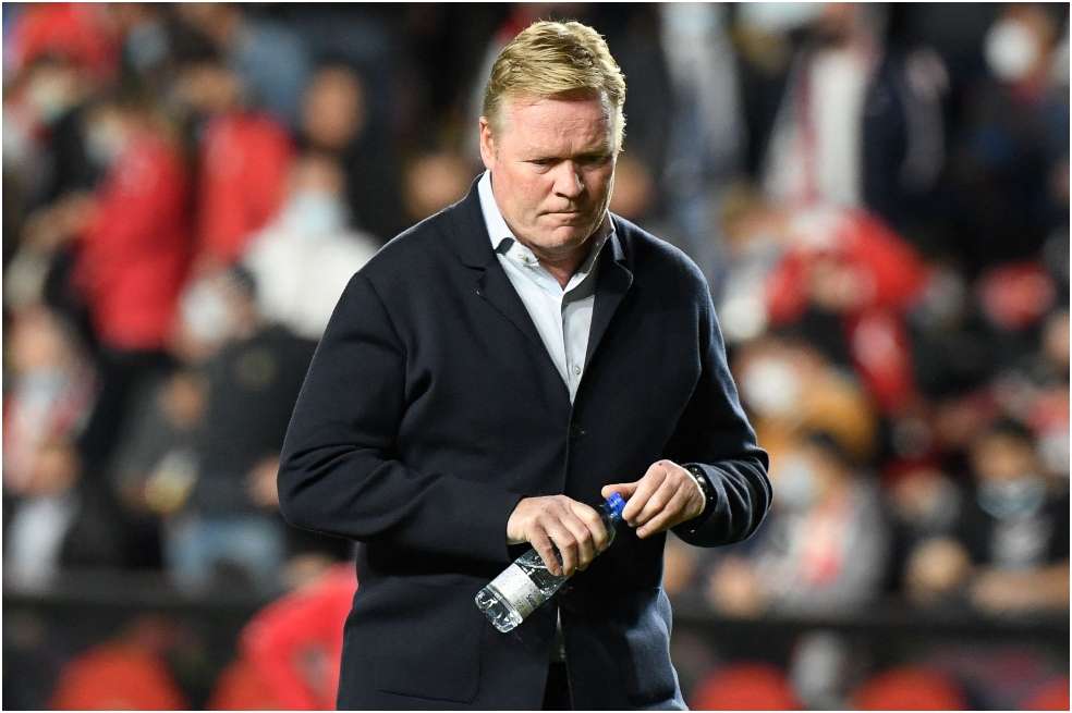 Desafortunado fue el paso del holandés Ronald Koeman por el banquillo del Barcelona.