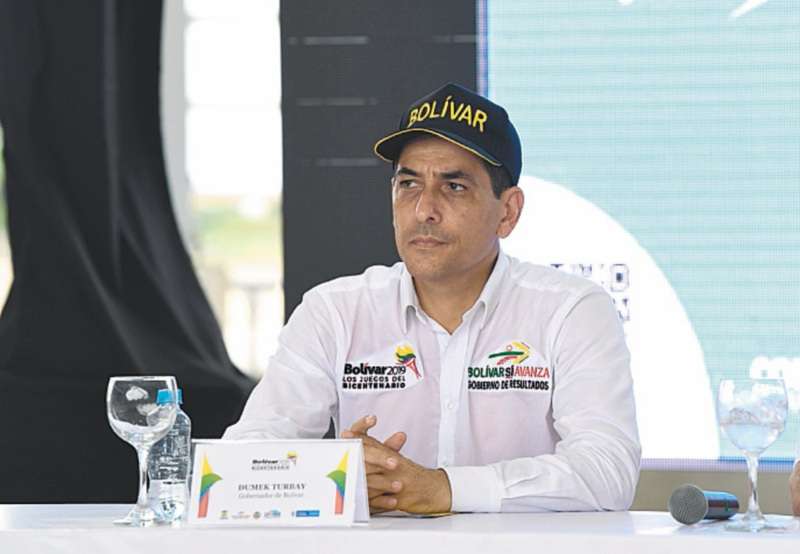 Dumek Turbay, alcalde de Cartagena.