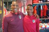 El hijo de Amaranto Perea se entrena con el primer equipo del Atlético de Madrid