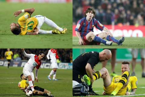 Futbolistas que superaron graves lesiones