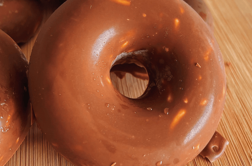 Donas de arroz soplado