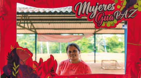 “Huellitas del Futuro”: el centro de cuidado de hijos de la paz
