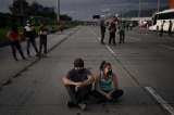 En fotos: Protesta de migrantes varados, porque no han podido regresar a su país