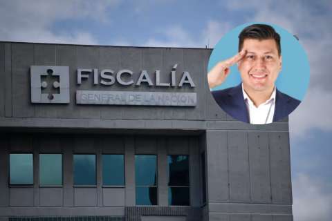 Senador Alejandro Bermeo declara ante Fiscalía por presunta extorsión de un abogado