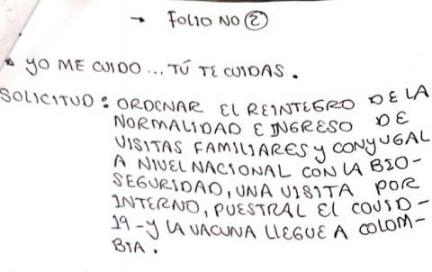 “Póngase en nuestros zapatos…”: reclusos a juez para que autorice visita conyugal en pandemia