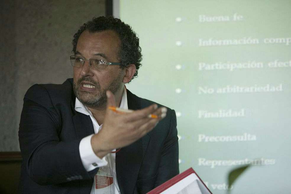Roberto Vidal, presidente de la Red de Universitarios y Universidades por la Paz (Redunipaz). / / Cortesía