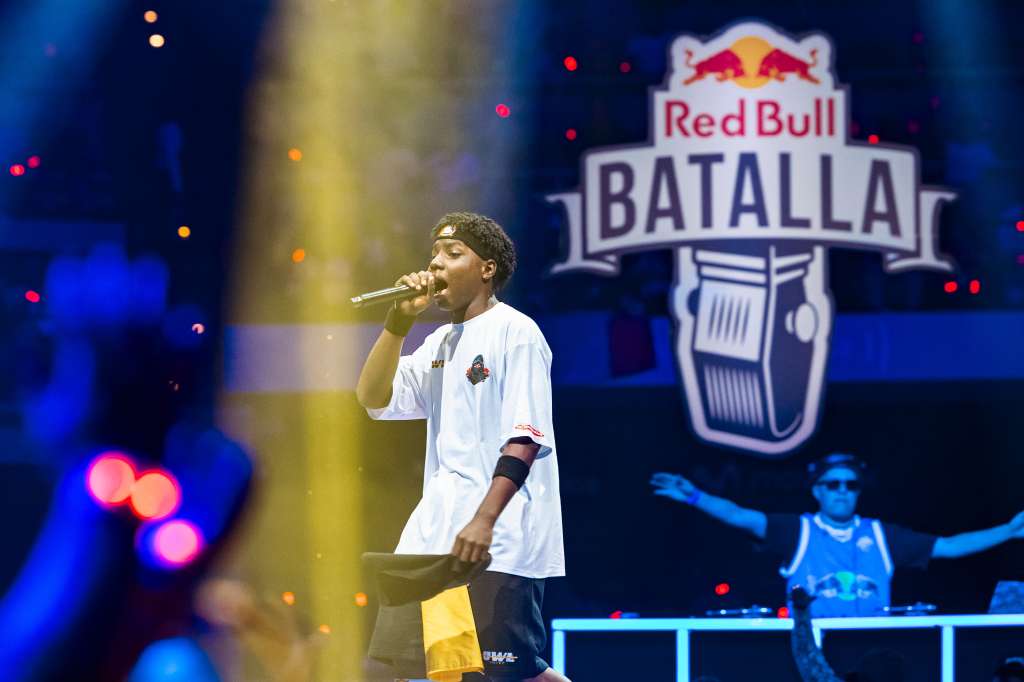 Fat N representó a Colombia en la Final Internacional de Red Bull Batalla en 2023. En esa competencia logró el subcampeonato. Gianfranco Tripodo / Red Bull.