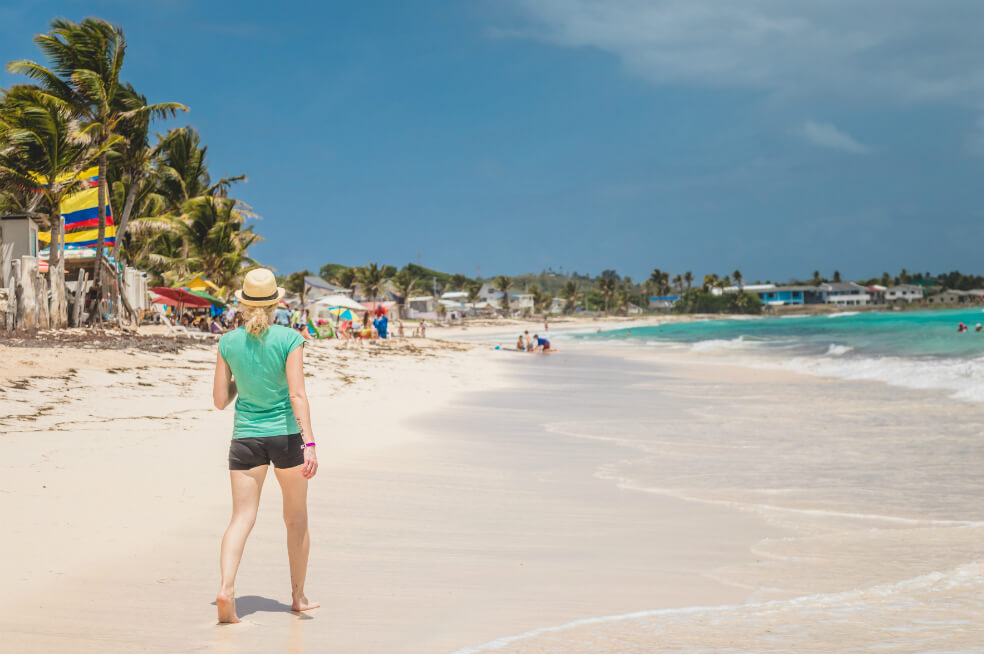 La isla de San Andrés es uno de los destinos más visitados de Colombia / Getty Images