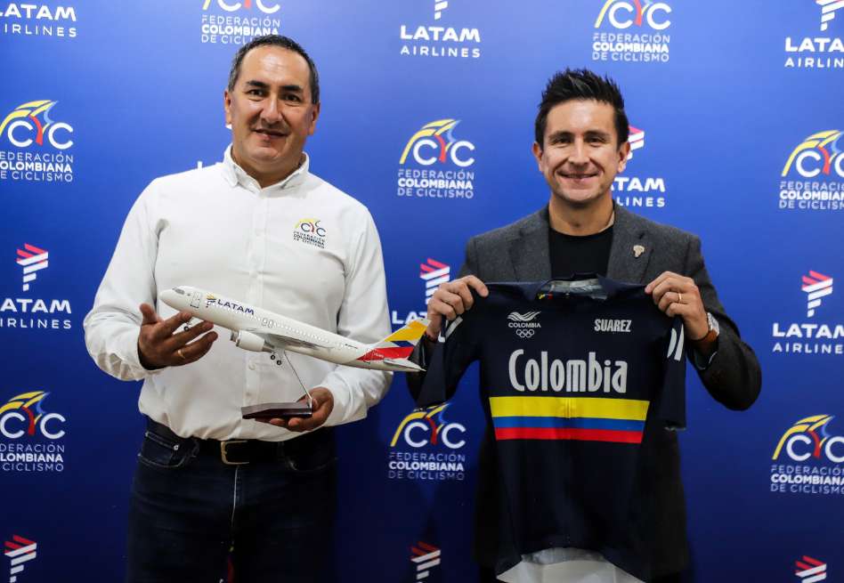 Más apoyo para el ciclismo colombiano: así funcionará la alianza con LATAM