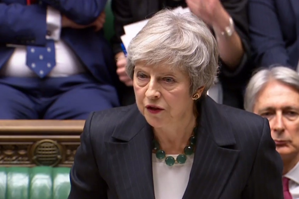 Primera ministra británica, Theresa May. / AFP