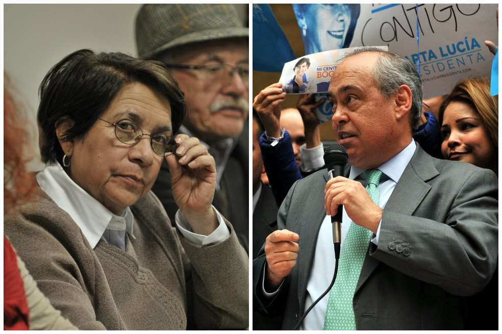 Aída Avella. / Gustavo Torrijos - El Espectador Camilo Gómez. / Luis Ángel - El Espectador