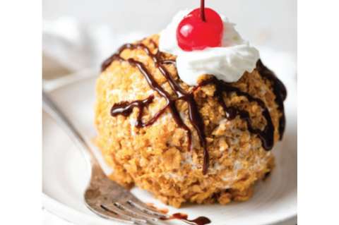 Prepara helado frito con esta sencilla receta