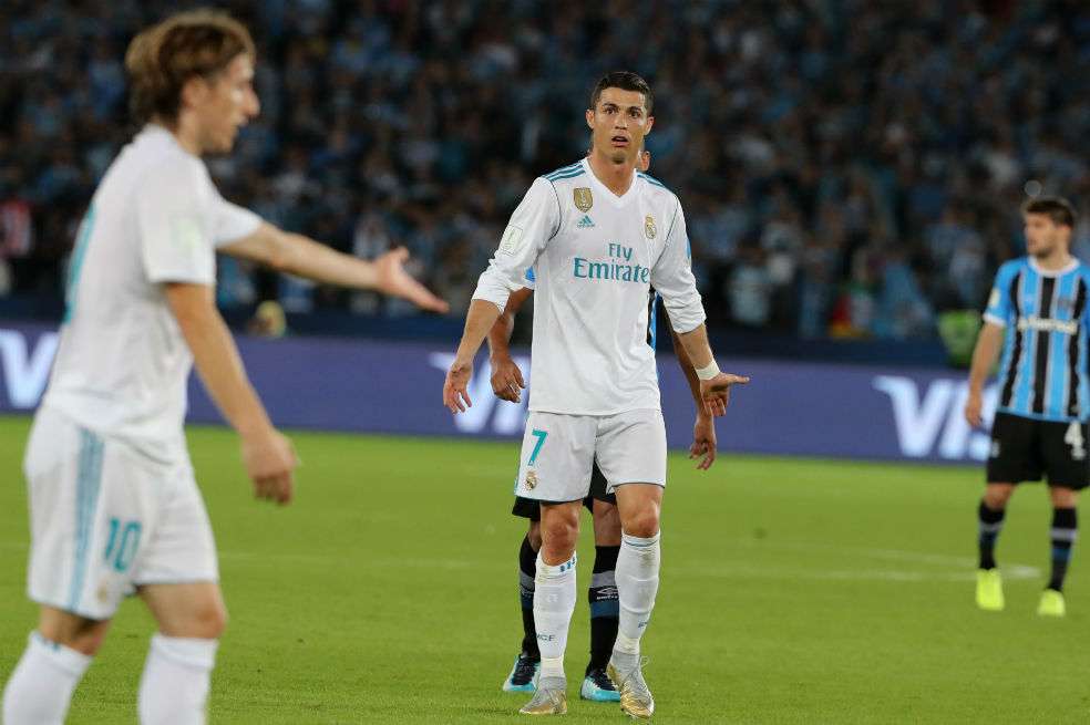 Cristiano Ronaldo, delantero del Real Madrid. / AFP