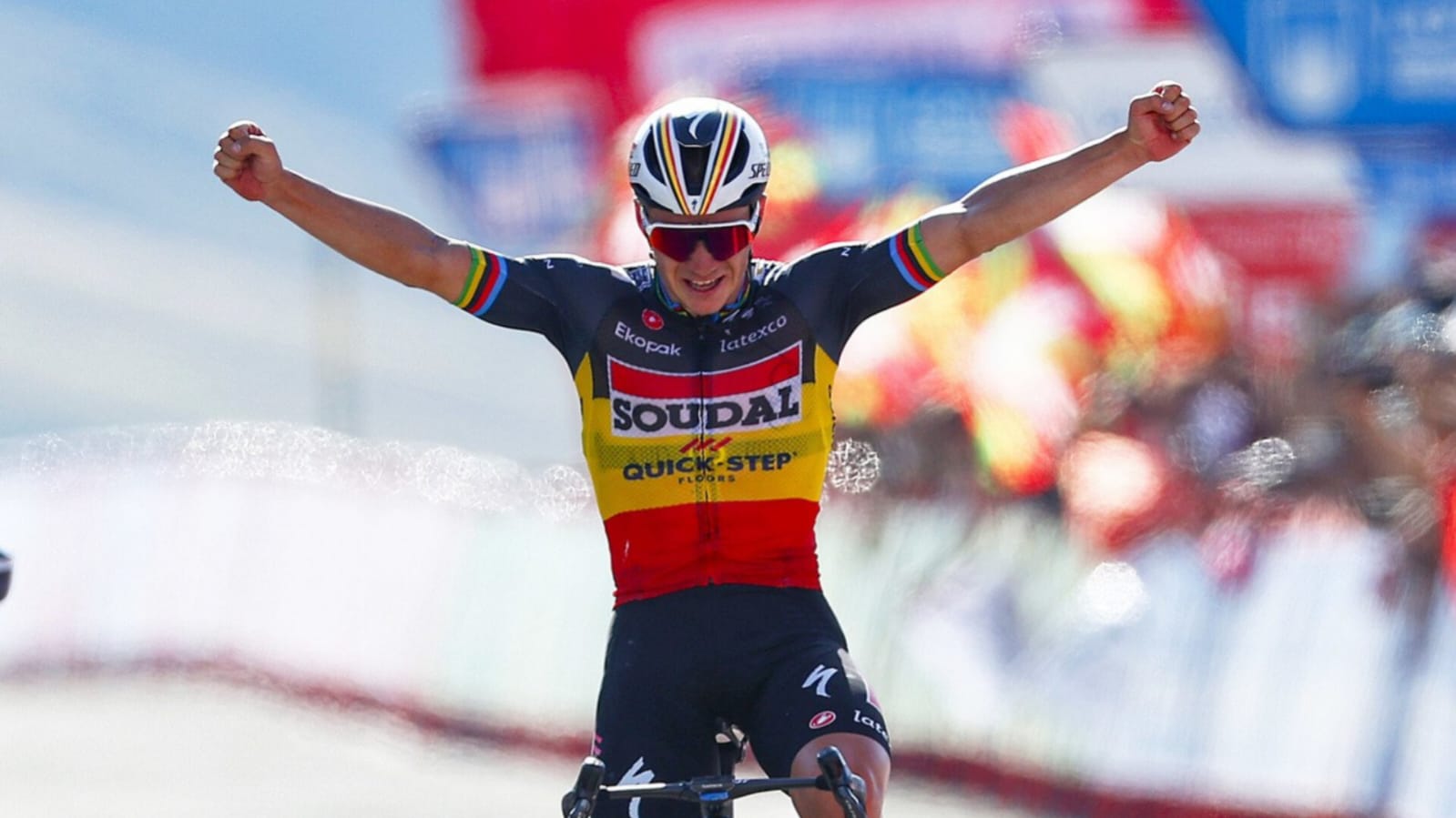 Remco Evenepoel, ganador de la Etapa 14 de la Vuelta a España