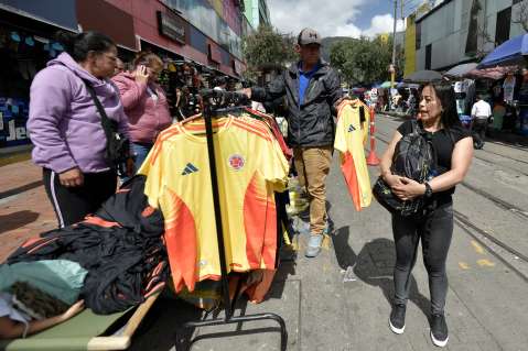 Final de la Copa América también se siente en el comercio: se agotan las camisetas