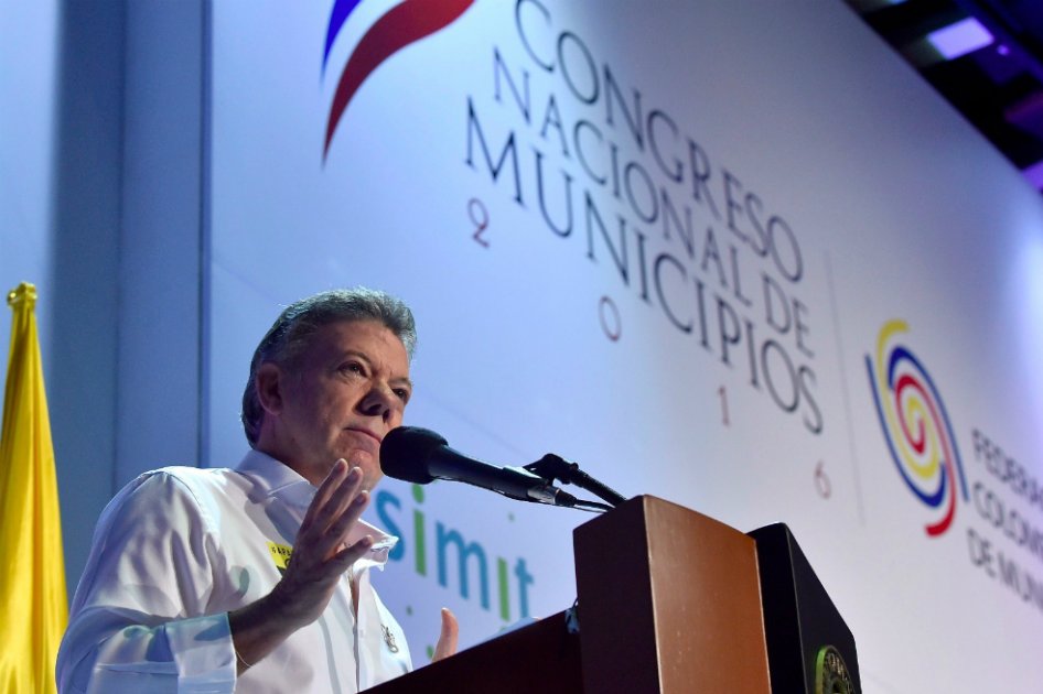 El presidente de Colombia, Juan Manuel Santos. / Presidencia
