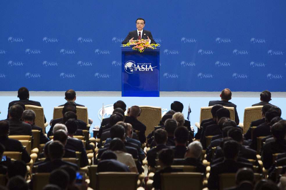 El primer ministro chino, Li Keqiang, dijo que se centrará en el desarrollo de largo plazo. / AFP