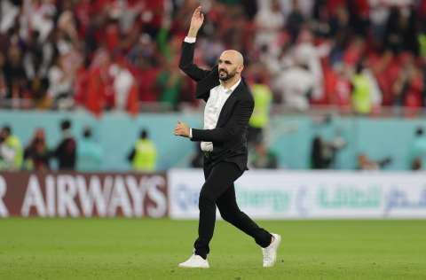 “Hemos mostrado que el fútbol marroquí existe”, afirma orgulloso Regragui