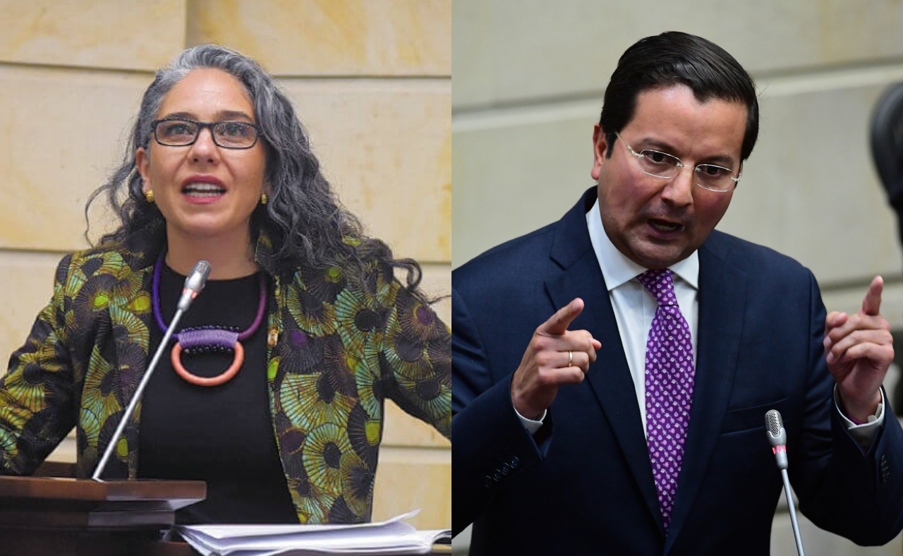 María José Pizarro y David Luna se enfrentaron en redes sociales por gastos del Gobierno