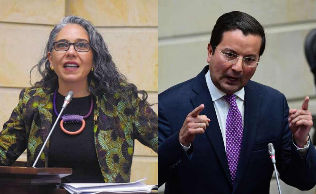 María José Pizarro y David Luna se enfrentaron en redes sociales por gastos del Gobierno