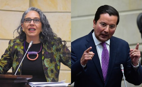 María José Pizarro y David Luna chocan en redes por gastos del gobierno Petro