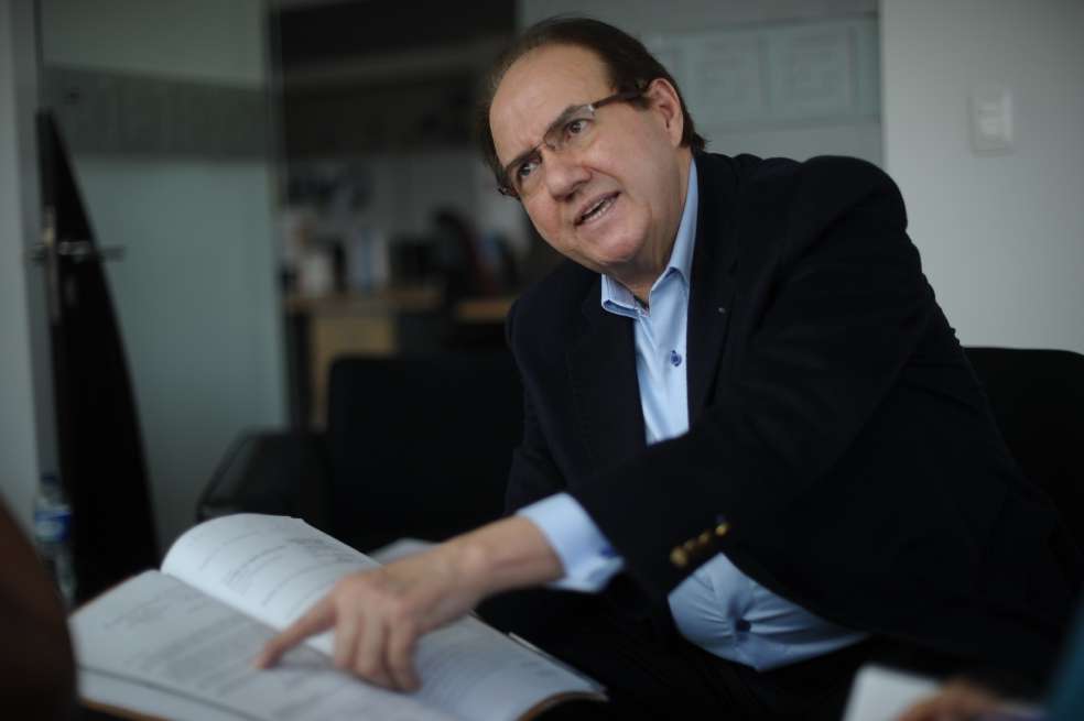 José Leonidas Bustos ha sido señalado por Gustavo Moreno de haber promovido el llamado cartel de la toga. / Foto: Cristian Garavito - El Espectador