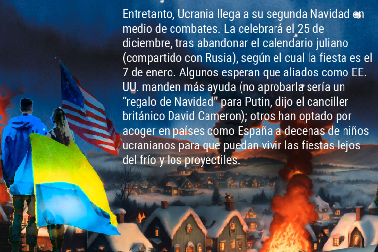El mundo no es como lo pintan: Navidad en guerra.