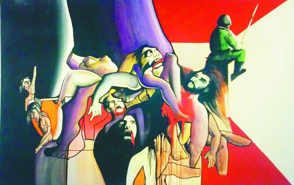 "No morirás del todo", de Benhur Sánchez (1970). Colección Museo de Arte. / Lucety Carreño