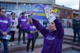 Claudia López detrás de escena: este es el recorrido de su campaña en “Filomena” por Bogotá